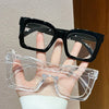 Square Anti-Blue Light Glasses with Clear Lenses