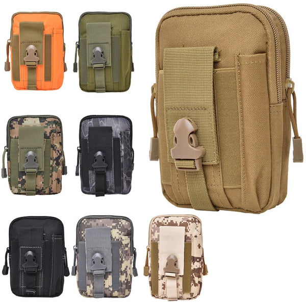 Compact MOLLE Waist Pack for Outdoor Activities
