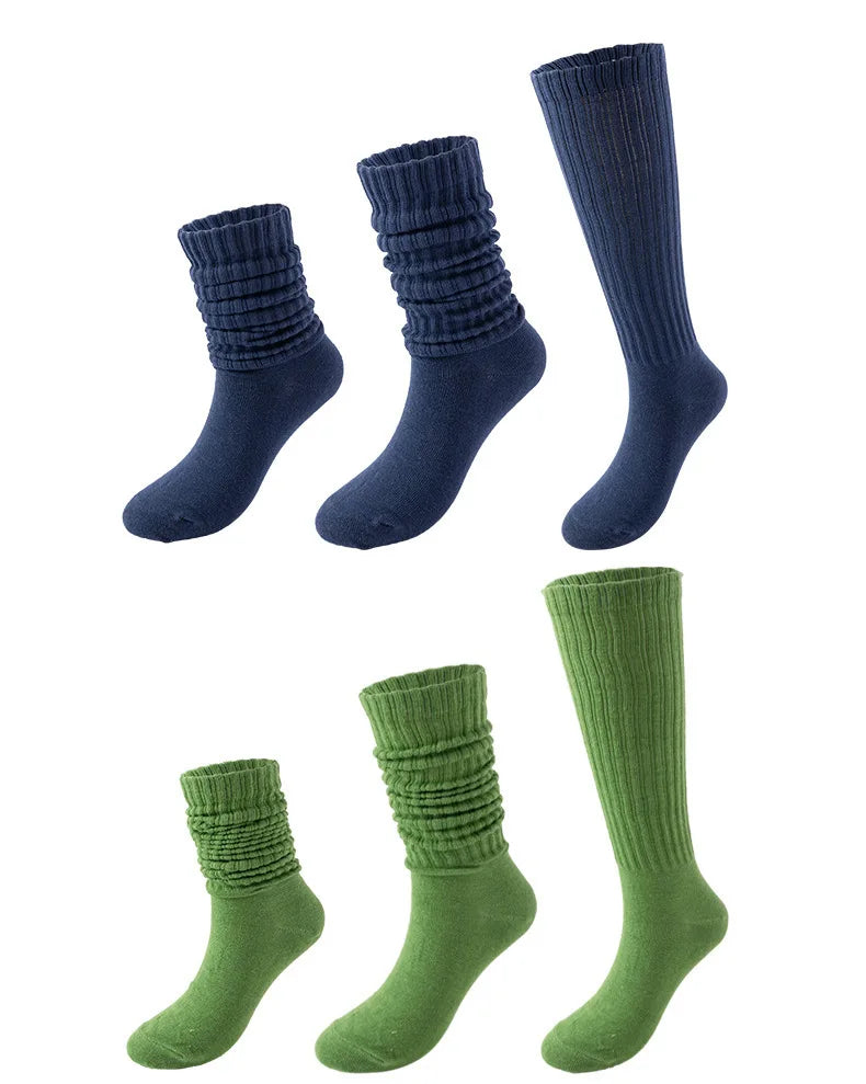 Cozy Knit Bubble Socks for Women and Men