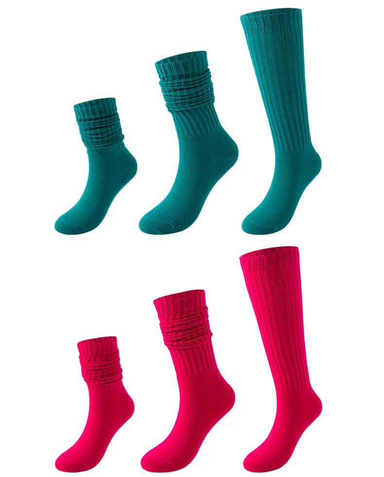 Cozy Knit Bubble Socks for Women and Men