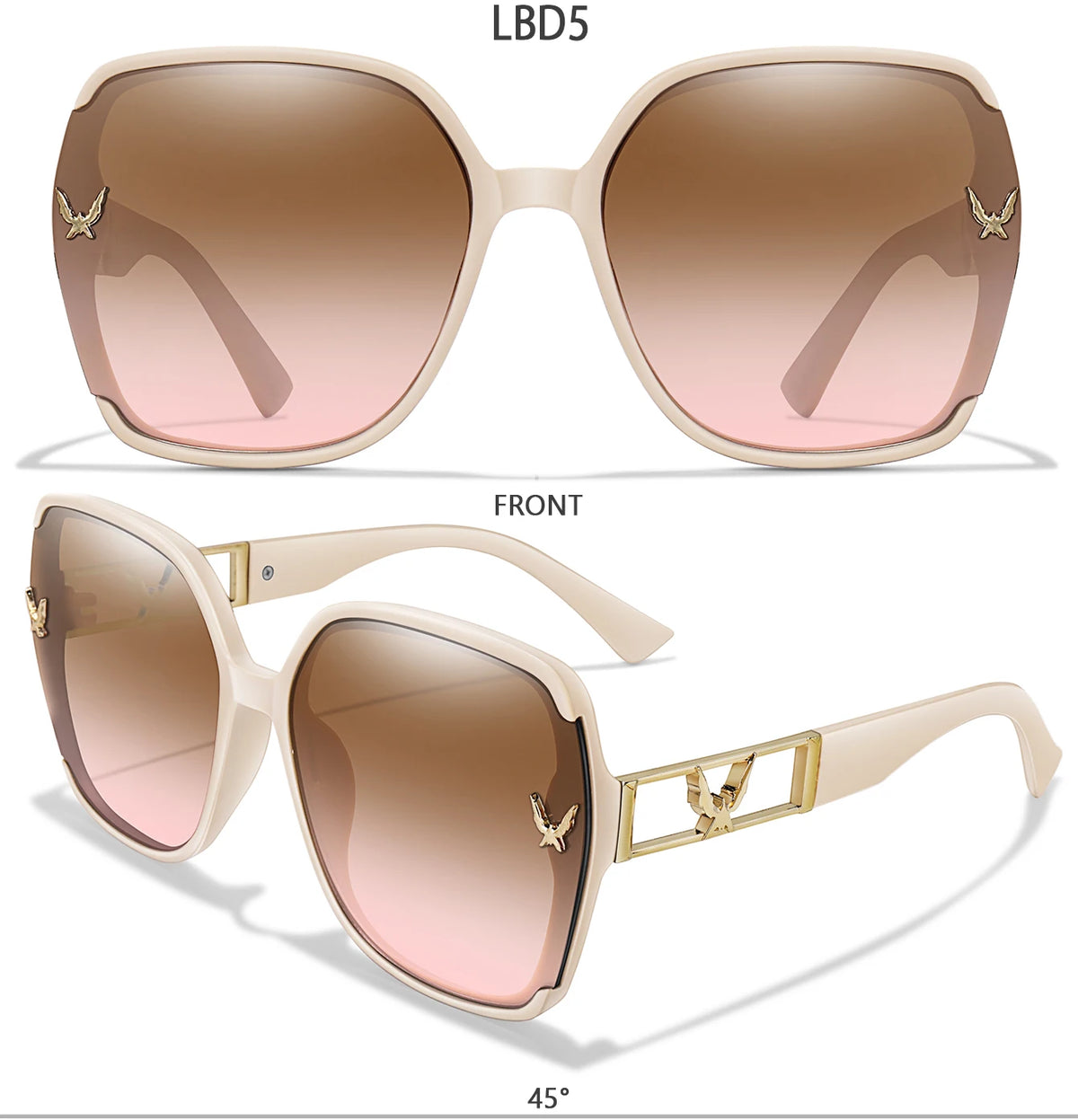 Classic Square UV400 Sunglasses for Men and Women