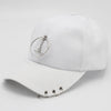 Classic Cotton Cap with Metal Ring Detail