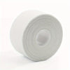 Roll of gray athletic training tape with a white core and visible woven texture.