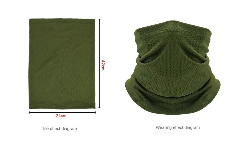 Multifunctional Outdoor Face Cover Neck Gaiter Balaclava