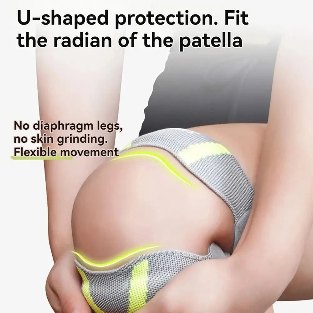 Adjustable Knee Support Strap with Dual Straps for Pain Relief