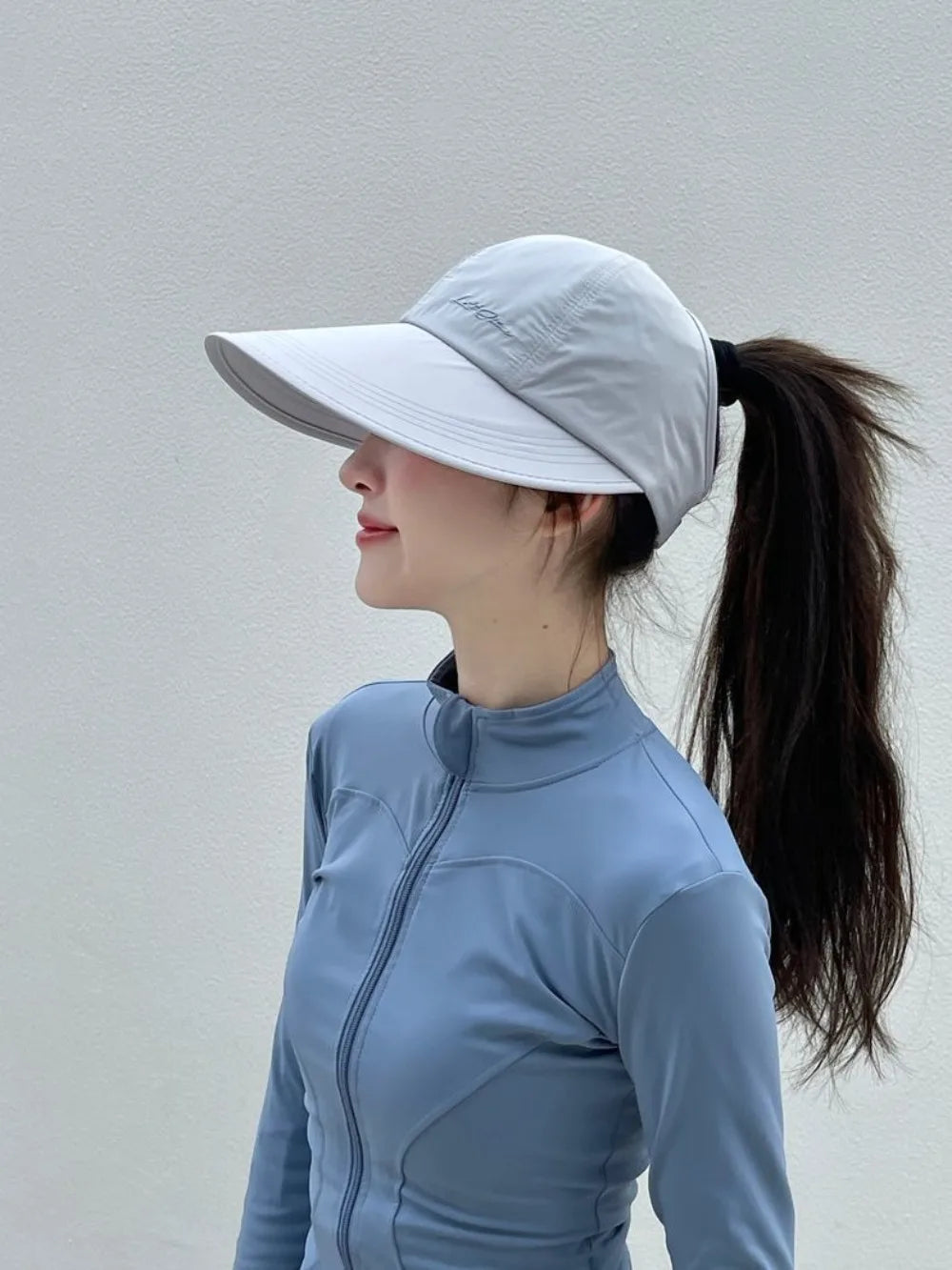 Foldable Wide Brim Sun Hat with Adjustable Strap