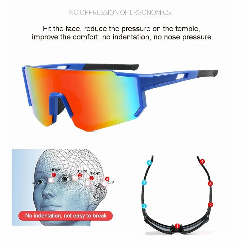 Photochromic Sports Sunglasses for Cycling, Running, and Outdoor Adventures