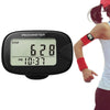 Clip-On Pedometer Step Counter with Memory