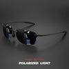 Ultra-Light TR90 Frameless Polarized Sunglasses