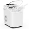 Compact Countertop Ice Maker with Basket and Handle