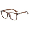 Vintage Square Anti-Blue Light Glasses for Men and Women