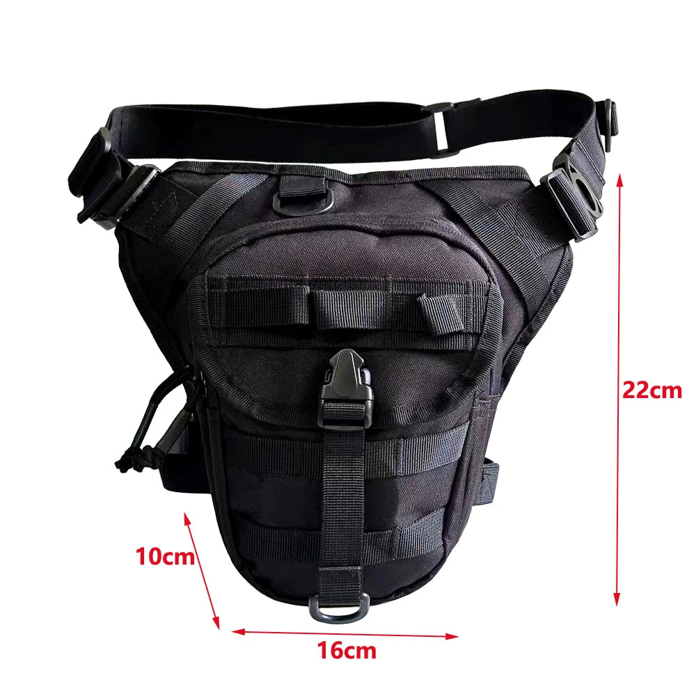 Camo Tactical Waist Pack with Adjustable Strap