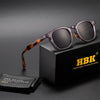 Retro Classic Square Frame Sunglasses with UV400 Protection