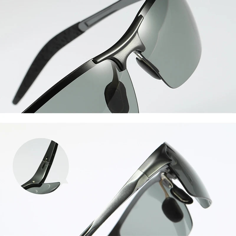 Photochromic Polarized Sports Sunglasses with UV400 Protection