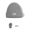 2-in-1 Knitted Balaclava Face Mask with Windproof Winter Protection