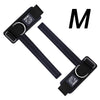 Adjustable Sliding D-Ring Wrist Cuffs for Gym Training