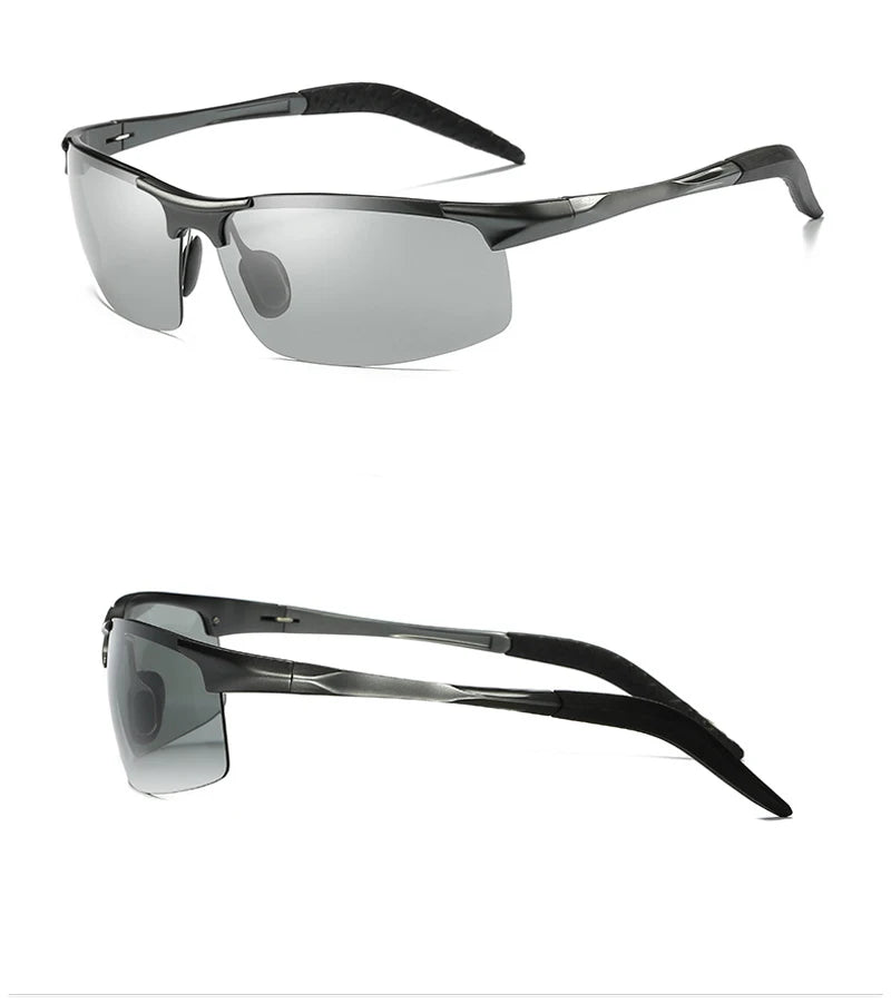 Photochromic Polarized Sports Sunglasses with UV400 Protection