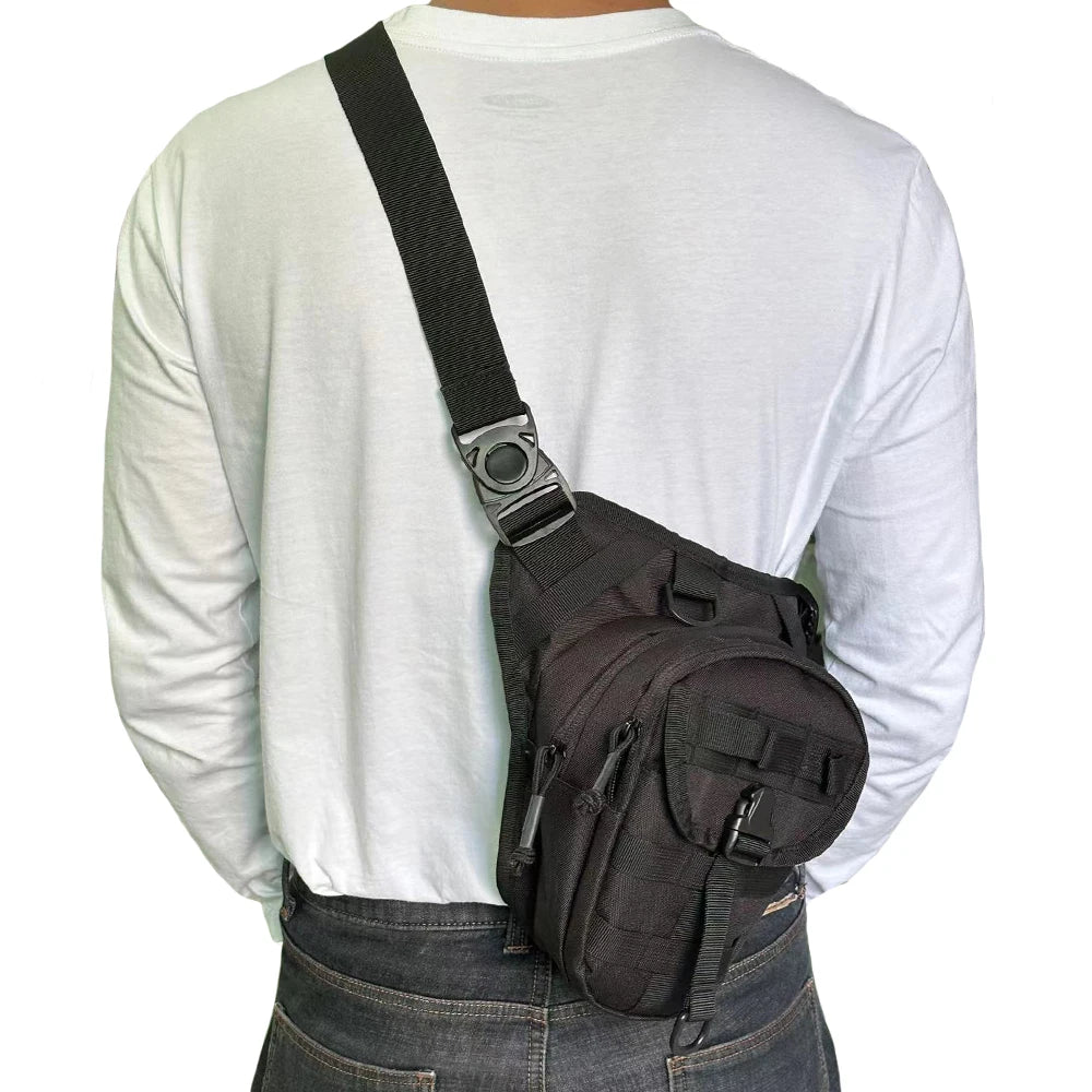 Camo Tactical Waist Pack with Adjustable Strap