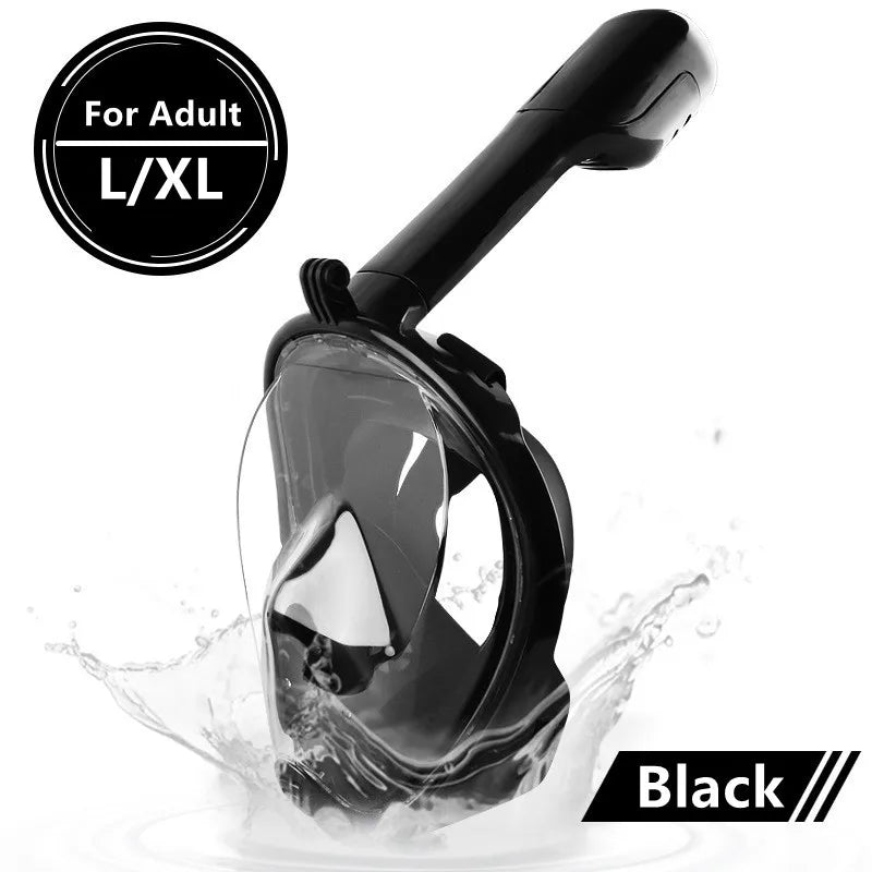 Full Face Snorkel Mask with Anti-Fog Window