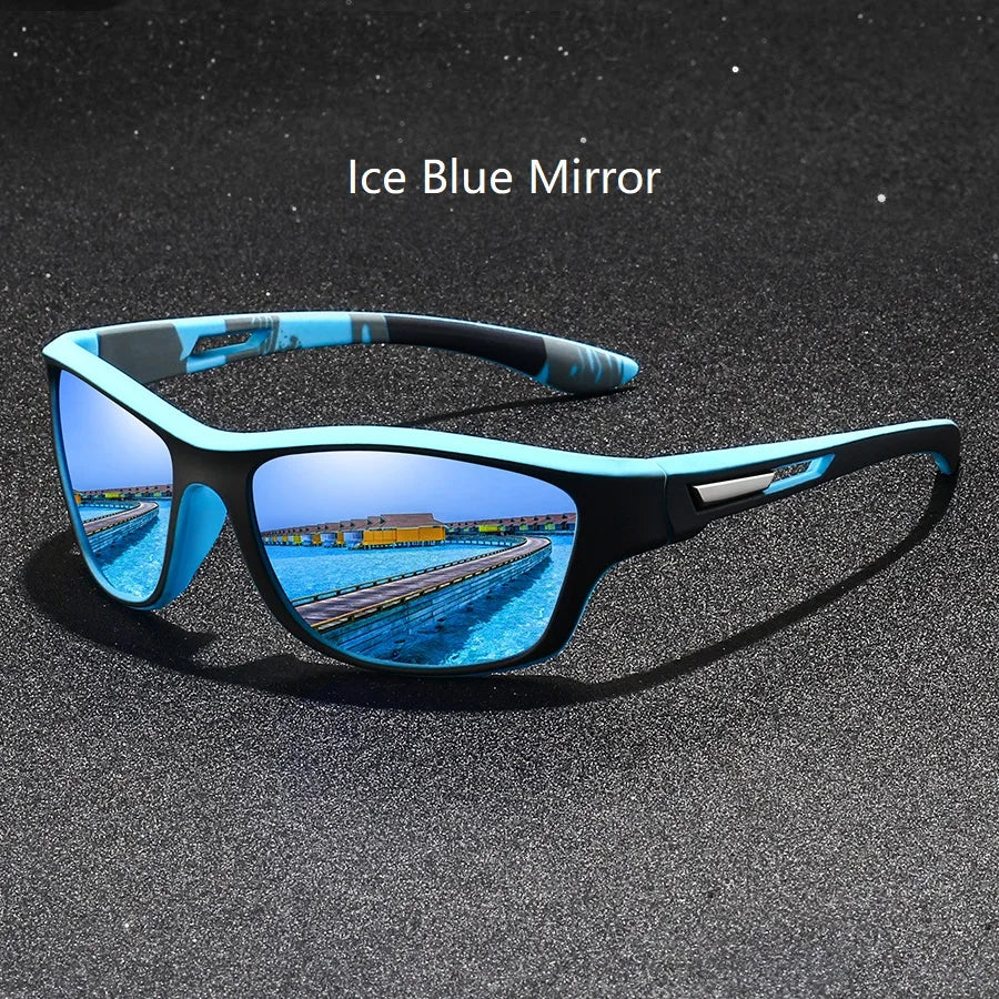 Vintage Sports Sunglasses with UV400 Protection