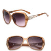 Purple Square Sunglasses with UV400 Protection