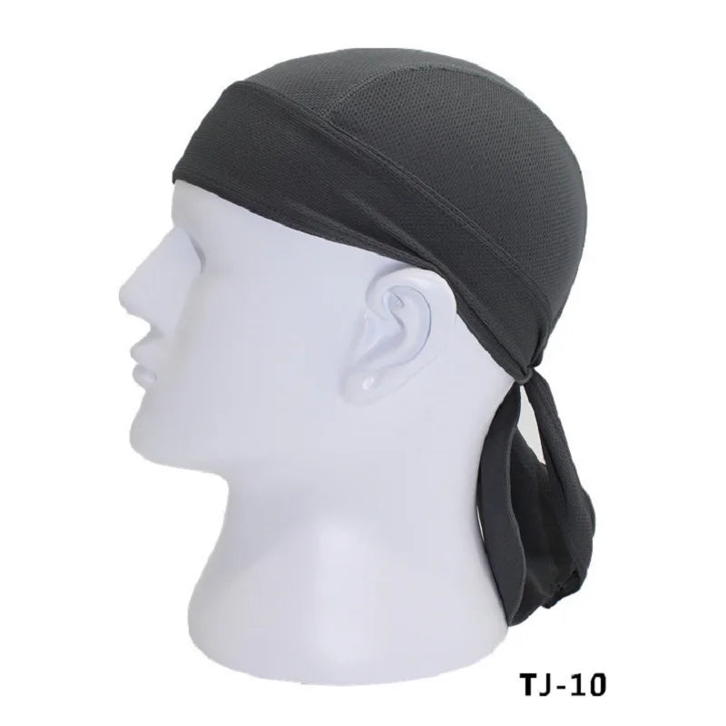 Quick-Dry Cycling Head Scarf with Breathable Knit Fabric