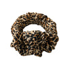 A black and brown leopard print heatless curling rod headband.