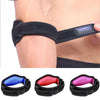 Black elastic wrist brace for tennis elbow pain relief shown in various colors