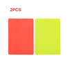 Professional Soccer Referee Red & Yellow Cards Set