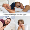 Nahaufnahmen von Anti-Snoring-Nasenstrips bei Erwachsenen und Kindern zur verbesserten Atmung.