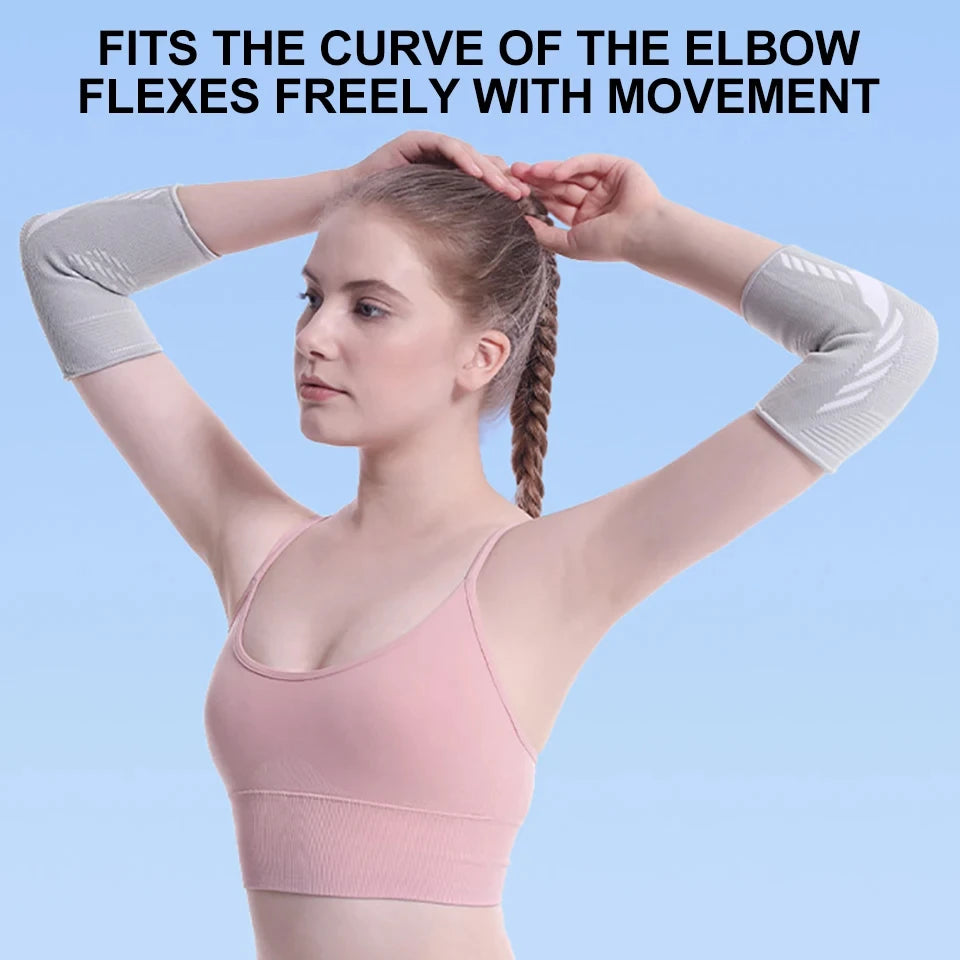 Elastic Elbow Support Sleeve for Sports and Gym
