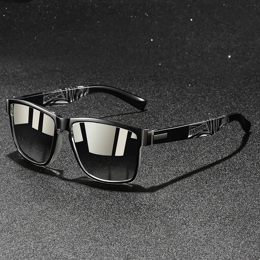 Classic Square Sunglasses for Men and Women – UV Protection & Lightweight Comfort
