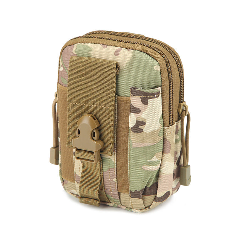Compact MOLLE Waist Pack for Outdoor Activities