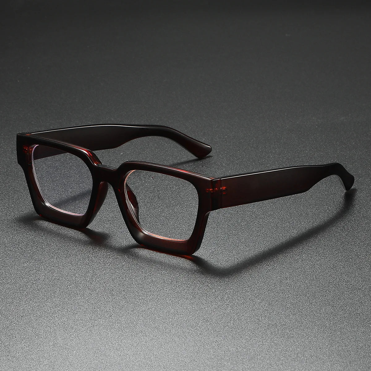 Retro Square Blue Light Blocking Glasses for Men and Women