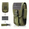 Rugged Tactical Phone Pouch with MOLLE System