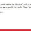 Adjustable Height Increase Insoles with Shock Absorption