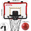 Mini Over-the-Door Basketball Hoop for Kids