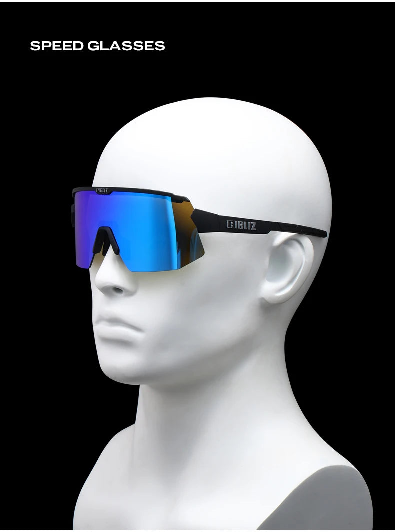 Breeze Cycling Sunglasses with 2 Interchangeable HD Lenses