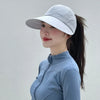 Foldable Wide Brim Sun Hat with Adjustable Strap