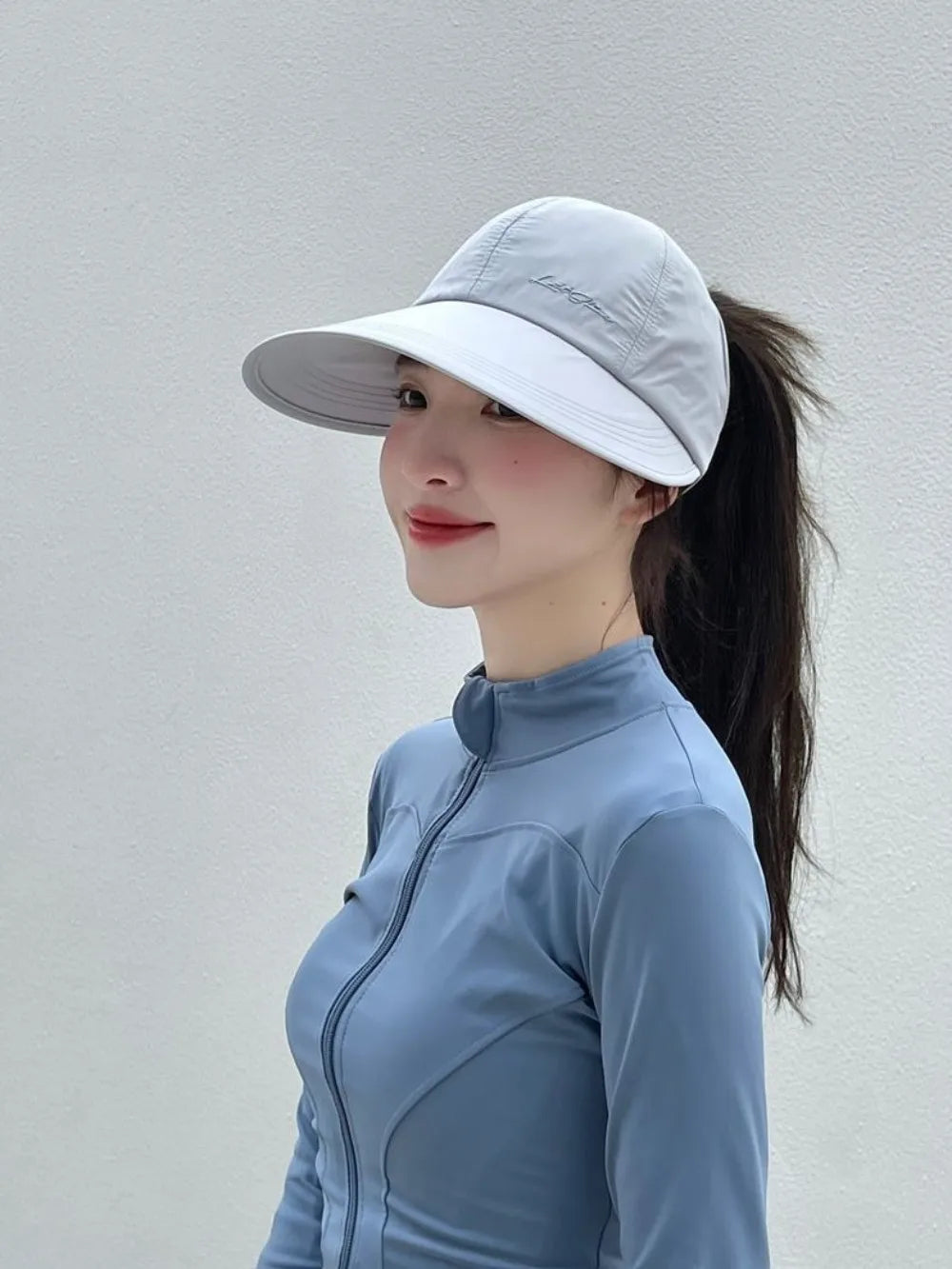 Foldable Wide Brim Sun Hat with Adjustable Strap