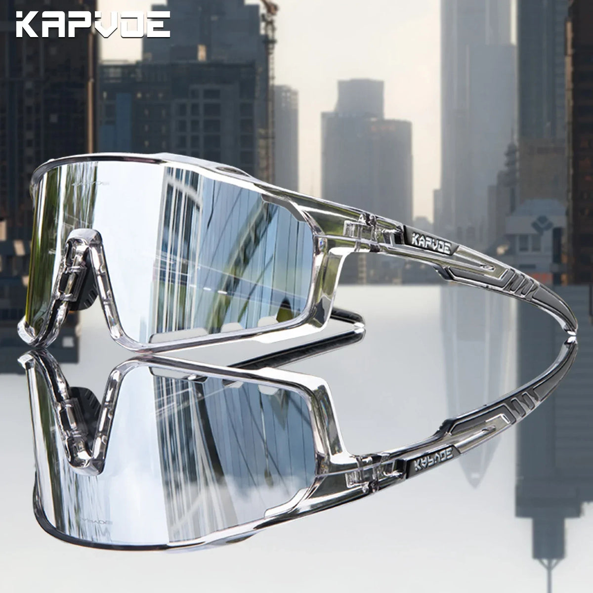Kapvoe Polarized Cycling Sunglasses with UV400 Protection
