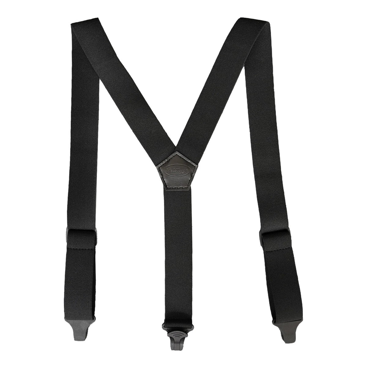 Airport-Friendly Y-Back Suspenders with Plastic Clips