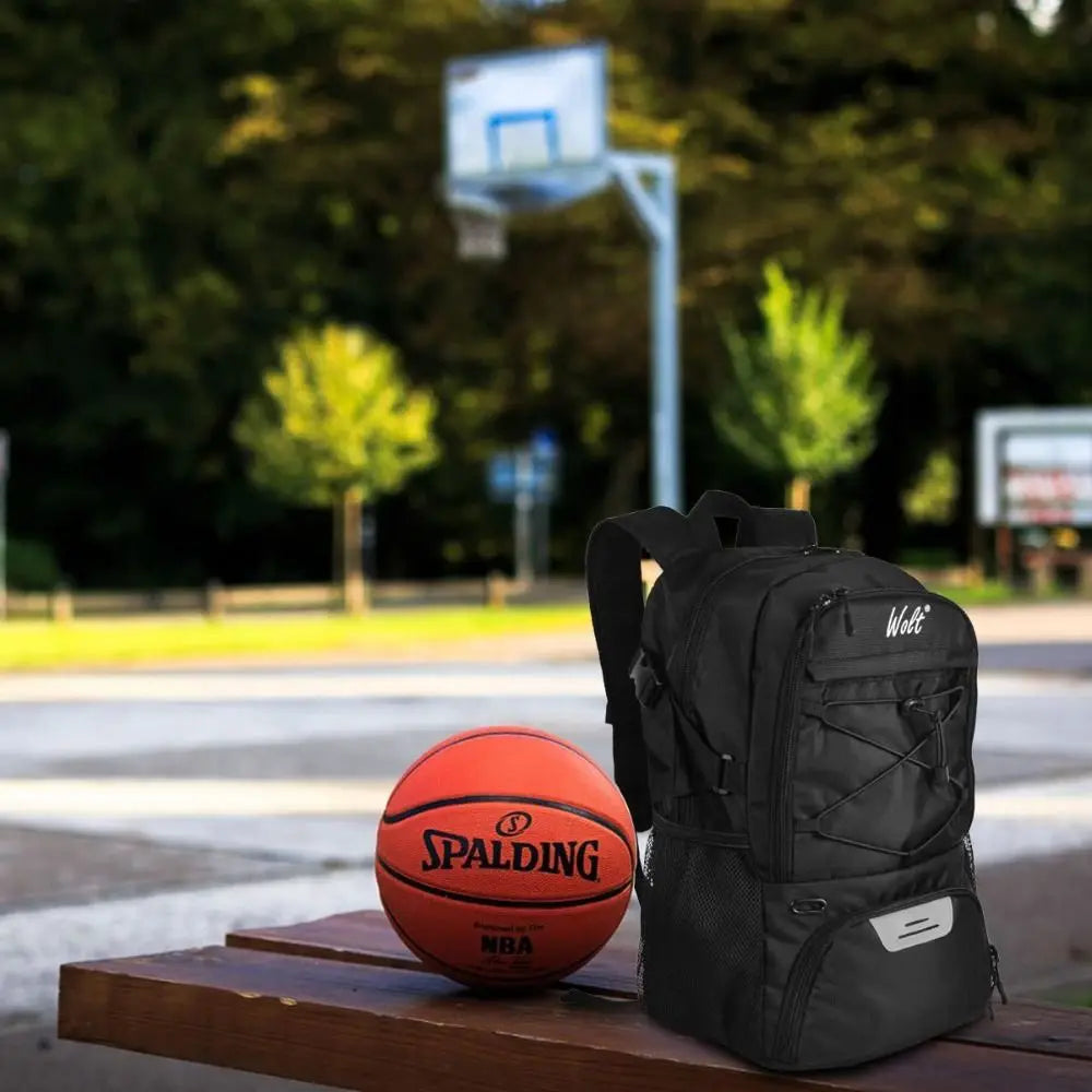 Multi-Sport Backpack with Separate Shoe & Ball Compartments
