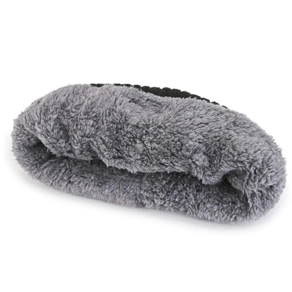 Fleece-Lined Knit Beanie for Men and Women