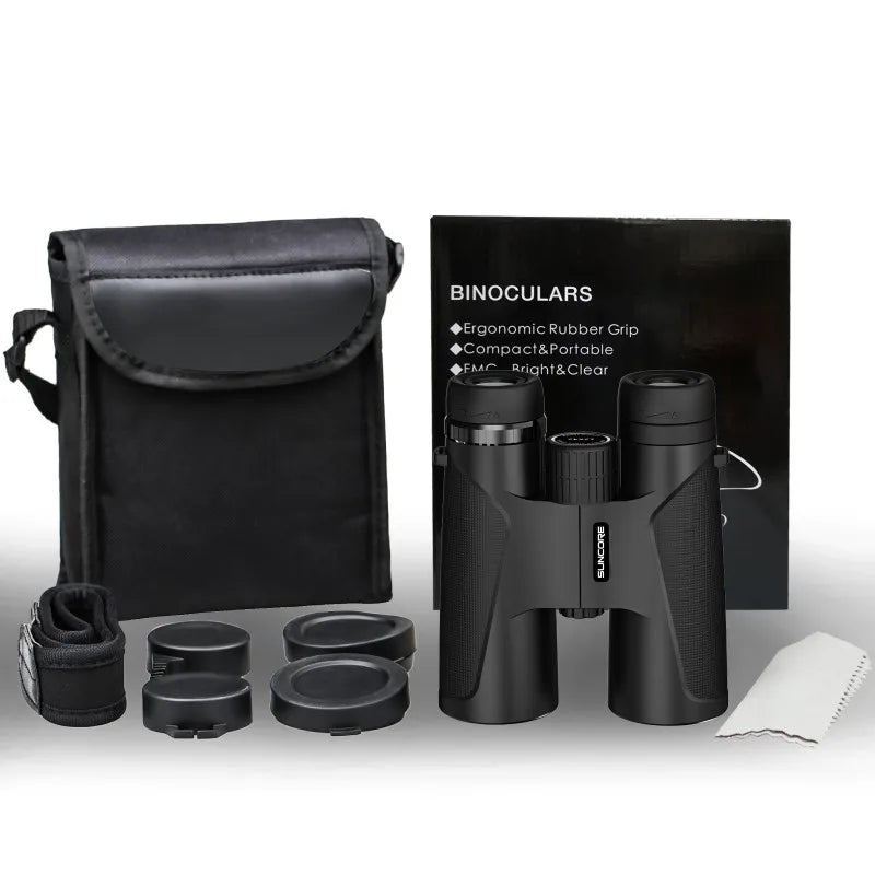 12x42 High-Powered Binoculars with BAK4 Prism