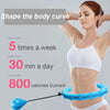 Adjustable Weighted Exercise Hoop for Core and Waist Toning