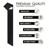Black microfiber cleaning cloth for hands, gloves, and visors.