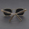 Retro Tortoiseshell Acetate Square Sunglasses