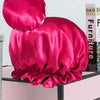 Reversible Satin Sleep Cap with Adjustable Fit