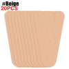 A stack of 20 beige precut kinesiology tapes for foot and joint support.